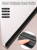 Tira De Sellado Para Puerta Bajo Puerta Antigolpe Antifrio Ajustable Tapa De Ranura De Puerta Esterilla De Clima PU + Espuma - details 1