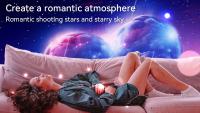 Proyector De Galaxia Meteor Ultra Transparente 13 En 1 Lámpara De Luz Nocturna Con Bola Rotatoria De Espacio Planetario Luz De Ambiente Redonda Fuente De Alimentación DC 5V Sin Baterías Incluidas - details 6