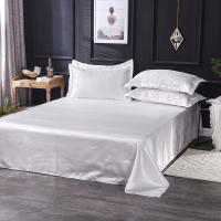 Sábana De Satén Con Fundas Para Almohada Y Colchón Conjunto De Cama Falso Seda Tamaño Full Queen King Para Decoración De Dormitorio - details 2