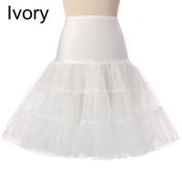 Free Short Organza Petticoat Crinoline Para Vestidos De Boda Vintage Y Rockabilly underneath El Tutú De Halloween Material Lycra Origin Mainland China - details 4