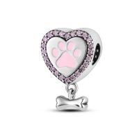Encantadores Colgantes De Animales De Plata Para Mujer Joyería De Pulsera Y Collar Forma Irregular Sin Certificación - details 57