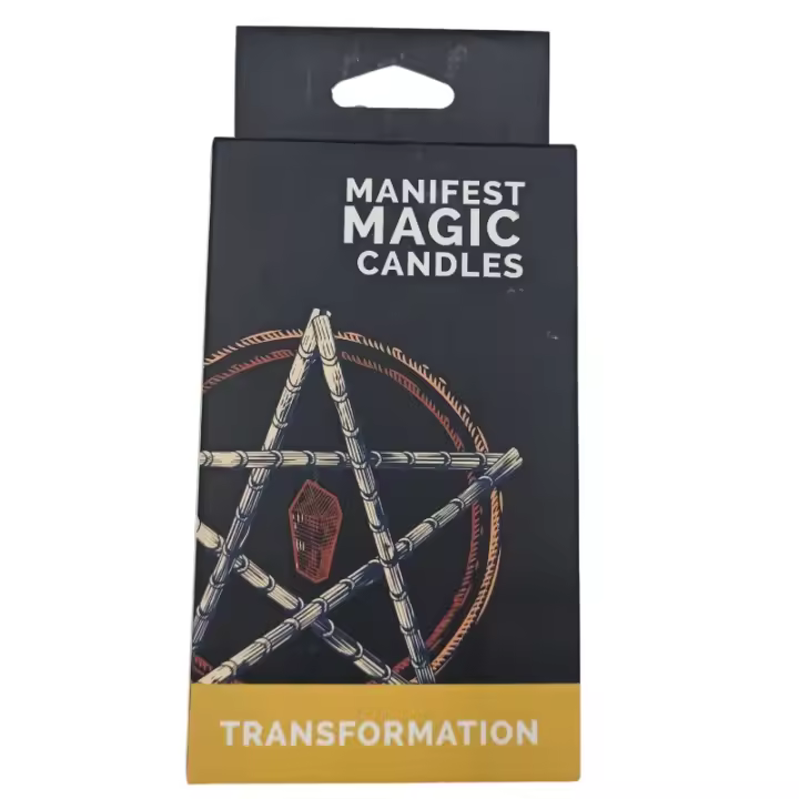 Velas Mágicas Manifest (pack de 12) - Negro - Ritual de Transformación - 1