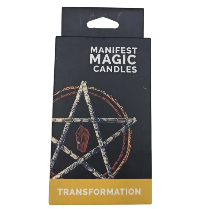 Velas Mágicas Manifest (pack de 12) - Negro - Ritual de Transformación - 1