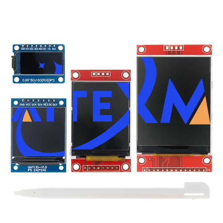 Módulo De Pantalla LCD TFT En Color Para Arduino 0.96/1.3/1.44/1.77/1.8/2.0/2.4/2.8 Pulgadas Con IC De Control ST7735 SPI HD 7P 65K - 1