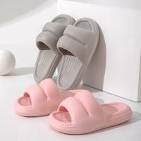 Chinelos De Verano Para Hombres Con Cordones Y Estampado Rayado Suaves Para El Baño Y La Playa Material EVA Talla True Fit - details 1