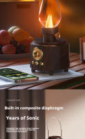 Lámpara De Aceite Retro Portátil Con Altavoz Bluetooth 2 En 1 Recargable Portátil Para Dormitorio Barra Externa Camping - details 4