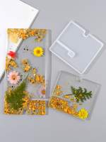 Molde De Silicona Para Resina Epoxy DIY Soporte De Teléfono Móvil Decorativo Universal Swing Simple Para Joyería Y Herramientas De Trabajo - details 1