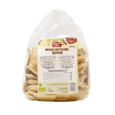 Mini Crackers Trigo Eco 250g La Finestra Sul Cielo - 1