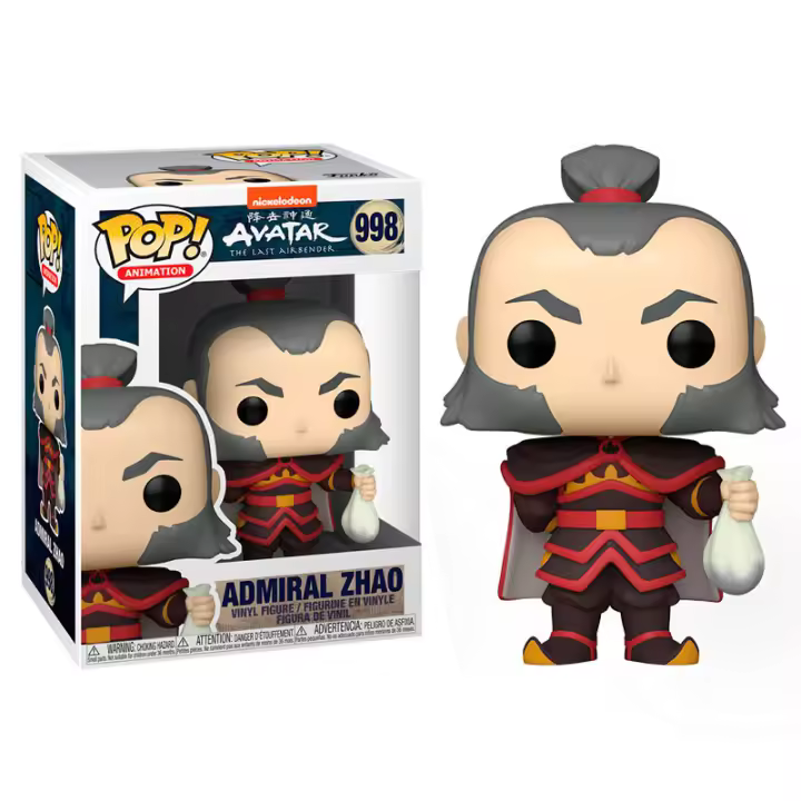 FUNKO POP! AVATAR: THE LAST AIRBENDER - ALMIRANTE ZHAO, 56023, Nº998, TIENDA CON LICENCIA OFICIAL - 1