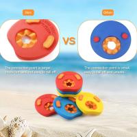 Manguitos de Natación para niños, 6PCS Manguitos Bebe ,Manguitos Dolphin,Hechos de Espuma, Pool Discos Flotantes - details 2