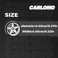 Carlomo Modelo De Coche 1/64 S-Class Ruedas Con Neumáticos De Goma Asamblea De Disco De Freno Rines Piezas De Refacción Para Vehículo Modelo Conjunto De 4 Piezas - details 0