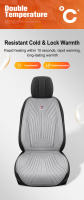 Calienta Asiento De Coche Universal 12V Funda De Almohadilla Calefacción Rápida Para Invierno Funda Caliente Para Asiento De Coche - details 0
