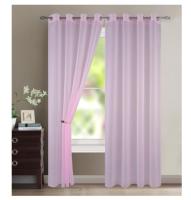 Cortina de visillo estampada brillo  translucido 100% poliéster para salón y dormitorio.140x260cm.1 panel. - details 2