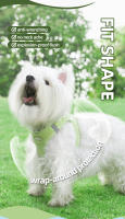 Correa Para Mascotas Ajustable Y Antirrompida De Talle Suave Transpirable Tipo Chaleco Para Perros Y Gatos Pequeños Con Correa Para El Cuello Y La Espalda - details 6