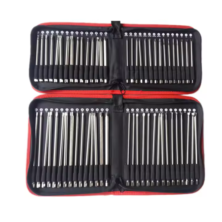 Juego De 30 Piezas De Puntas De Destornillador Magnéticas De Acero S2 100/150mm 1/4 Pulgada Rosca Hexagonal Herramientas Eléctricas Multifuncionales Antideslizantes Phillips Torx Cuadrado - 1