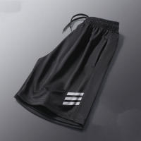 Shorts De Correr Para Hombre SONECHOKI Estampado Rayado Deportivos De Baloncesto Y Gimnasio Transpirables Talla True Para Entrenamiento Y Ejercicio - details 16