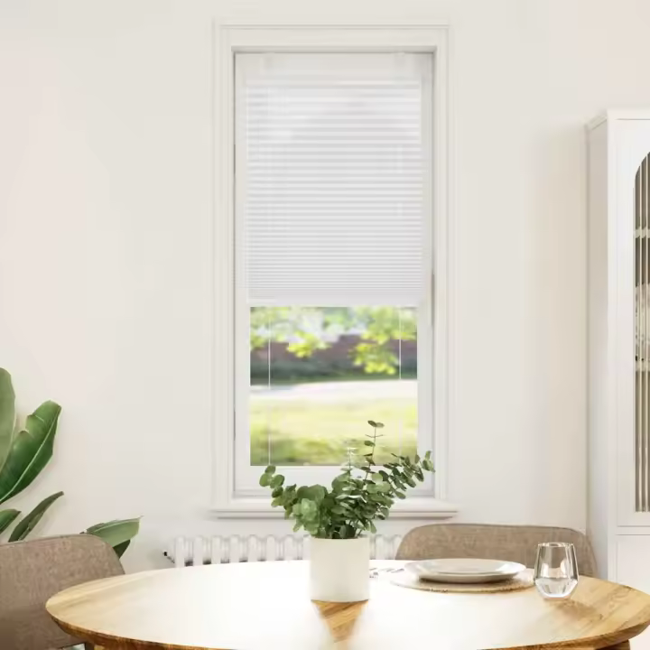 Estor Plisado blanco 40x150 cm Tela Ancho 39,4 cm Poliéster - 1