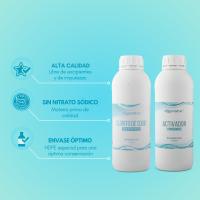 DIOXNATUR® Kit para la Fabricación de Dióxido de cloro 1 litro - HCL al 4% y Clorito al 25% Desinfectante de Agua Potable - details 0