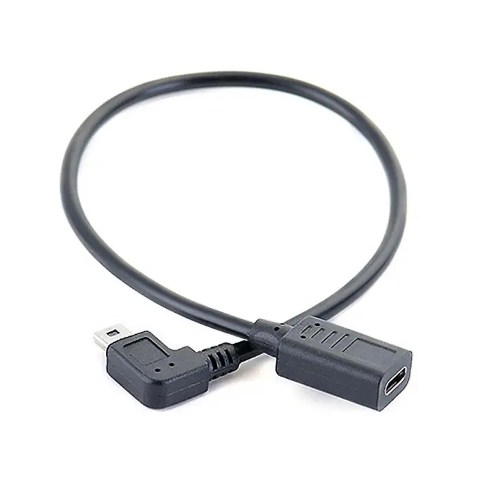 Convertidor de carga rápido de la transferencia de datos del cable USB-C al mini USB para la cámara del GPS del jugador de música - 1