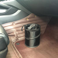 Bolsa De Basura Para Coche Negra Impermeable Con Bolsillo Lateral Resistente a Fugas Bolsa De Hielo Para Interior Del Coche - details 3