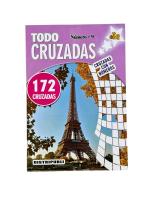 Cruzadas Pack De 4 Libros, 688 Cruzadas Con Números, Pasatiempos En Español Blanco Y Negro Distripubli - details 4