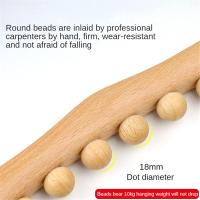 Palo De Madera GuaSha Para Masaje Terapéutico En Espalda Hombros Cuello Cintura Anti Celulitis Quemagrasa Meridiano Herramienta De Delgazamiento Corporal De Bajo Contenido De Químicos Peligrosos - details 2