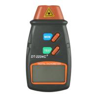Tachímetro Láser Digital Herramienta De Diagnóstico No Contacto 2.5Rpm-99999Rpm Pantalla LCD Advertencia De Batería Baja - details 13