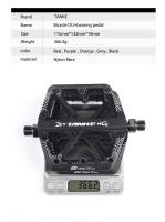Pedal De Bicicleta MTB TANKE De Nylon Antideslizante Con DU+1 Espiga Universal Para Ciclismo Off-Road Accesorios De BMX Plataforma - details 2