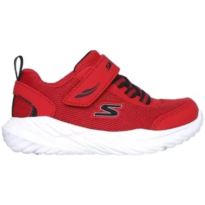 Calzado marca Skechers modelo 407308N-Rdbk para junior en color rojo - 1