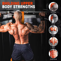 Banda De Resistencia Para Ayuda En Pull up De Alta Dureza Con Soporte Para Rodilla Para Ejercicios De Fuerza Y Entrenamiento De Abdomen - details 0