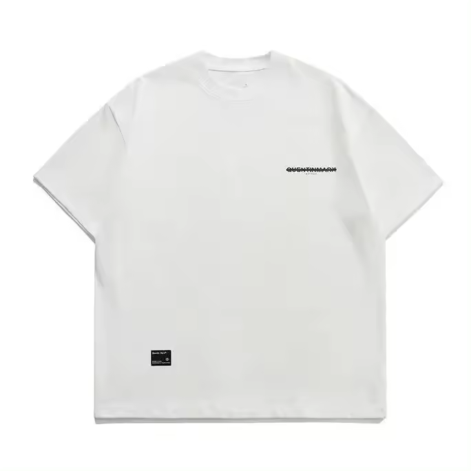 Camiseta Corta Estampada Estilo Coreano Verano Para Hombre Casual Y2K Camiseta De Cuello Redondo Media Manga Nueva Tendencia Ins - 1