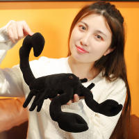 Grande Escorpión Negro De Peluche Realista Juguetes Simulación Animal Muñeco Regalo Para Navidad Cumpleaños Creativo Y Original Para Todas Las Edades - details 15