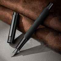 Hongdian EF/F/M Nibs Pluma De Tinta De Carbono Negra Regalo Pluma De Fuente Metalica Para Escritura 0.38mm - details 0