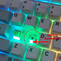 Teclado Mecánico De Juego AULA F75 2.4G Sin Cables Bluetooth/wireless 75% Layout OEM Profile Gasket Structure RGB Personalizable - details 0