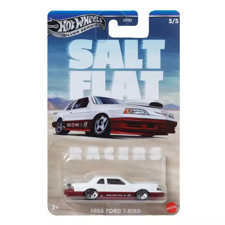 Hot Wheels Semi Premium Salt Flat Racers Series 1988 Ford T-Bird 5/5 - 1