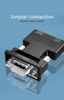 Adaptador MUCAI HDMI-Femenino a VGA-Macho Con Cable De Audio 3.5mm Salida De Video 1080P FHD Para PC Laptop TV Box Monitor - details 8