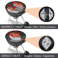 2Pcs Cesta De Carbón Para Barbacoa Soporte Para Asador Accesorios De Barbacoa Resistente Al Calor Material De Acero Inoxidable Fácil De Limpieza - details 5