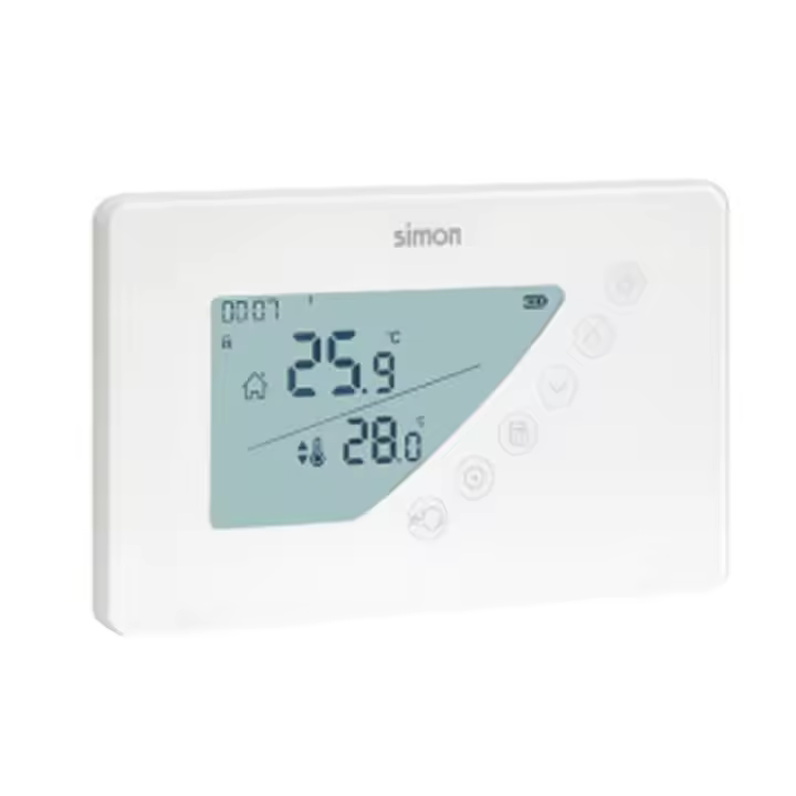 Termostato Digital Simon Programable a Diario o Semanalmente pantalla LCD y varios modos - 1
