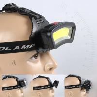 Linterna Frontal LED COB Potente Con 4 Modos De Luz Ángulo Amplio Recargable USB Uso De Batería 18650 Para Camping Y Pesca Al Aire Libre - details 5