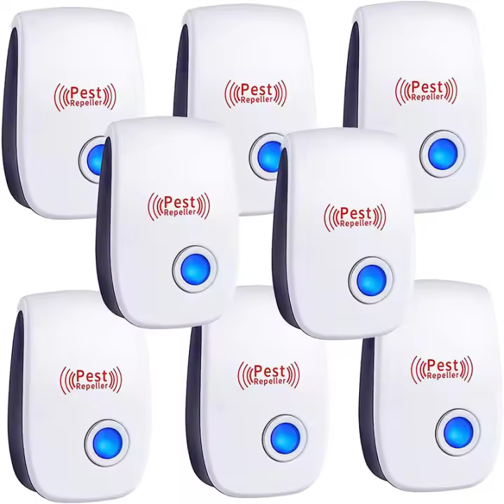 Repelente Ultrasonido Pest Reject Para Control De Plagas En El Hogar Dispositivo Repelente De Ratones Insectos Y Araña Mosquitos Y Cochinillas - 1