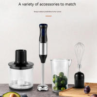 1000W Kitchen Immersion Blender 4 in 1 Stainless Steel Handheld Blender Vegetable Meat Chopper Egg Whisk Smoothie Stick Mixer - details 8