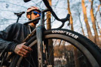 Pneumático De Bicicleta Goodyear Peak SL Race 29x2.25 Tuboless 120TPI Anti-Abrasión Para MTB XC Off-Road Color Negro/Tan - details 11
