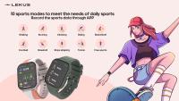 Reloj Inteligente Juvenil 8-15 años Multifunción - Rosa/Violeta - details 3