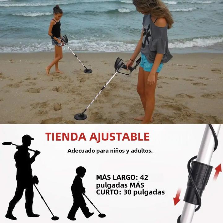 Detector De Metales Profesional MD4030 Alta Precisión Para Búsqueda De Tesoros Y Caza De Metales En Terreno