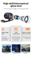 Cámara DVR Para Motocicleta 3 Pulgadas Impermeable Con Visión Nocturna 720P Delantero Y 480P Trasero Grabación En Círculo Sensor G Y Detección De Movimiento Negro - details 5