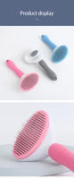 Cepillo De Peluquería Para Mascotas De Acero Inoxidable Con Agujas Flotantes Eliminador De Pelo Para Perros Y Gatos Cuidado De La Piel Y Belleza - details 7