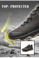 Zapatos De Senderismo HIKEUP Para Hombres Y Mujeres Antideslizantes Comodidad Trekking Deportivos Transpirables Impermeables Talla Verdadera Para Caminar Running Camping Montañismo - details 4