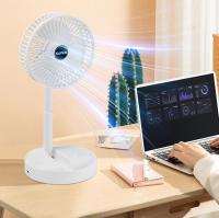 Ventilador plegable telescopico, mini ventilador de mesa recargable y flexible con 3 niveles de viento, 5W, Don Feliz - details 2