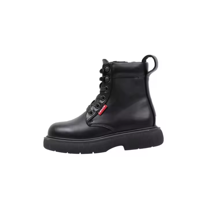 LEVIS FOOTWEAR AND ACCESSORIES Josss Negro Niña Botín Plano - 1