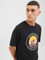Jack & Jones SS25 Hombre Pack 2 Camisetas de Algodón Mod JJPALM TEE CREW logo estampado Moda Casual Informal REF 269418 - details 8